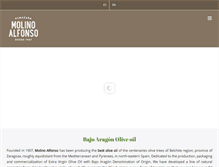 Tablet Screenshot of molinoalfonso.com
